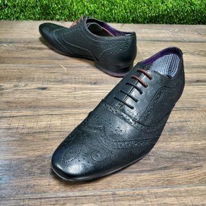 Ted Baker Black 'Cirek' Smart Lace Up Brogue